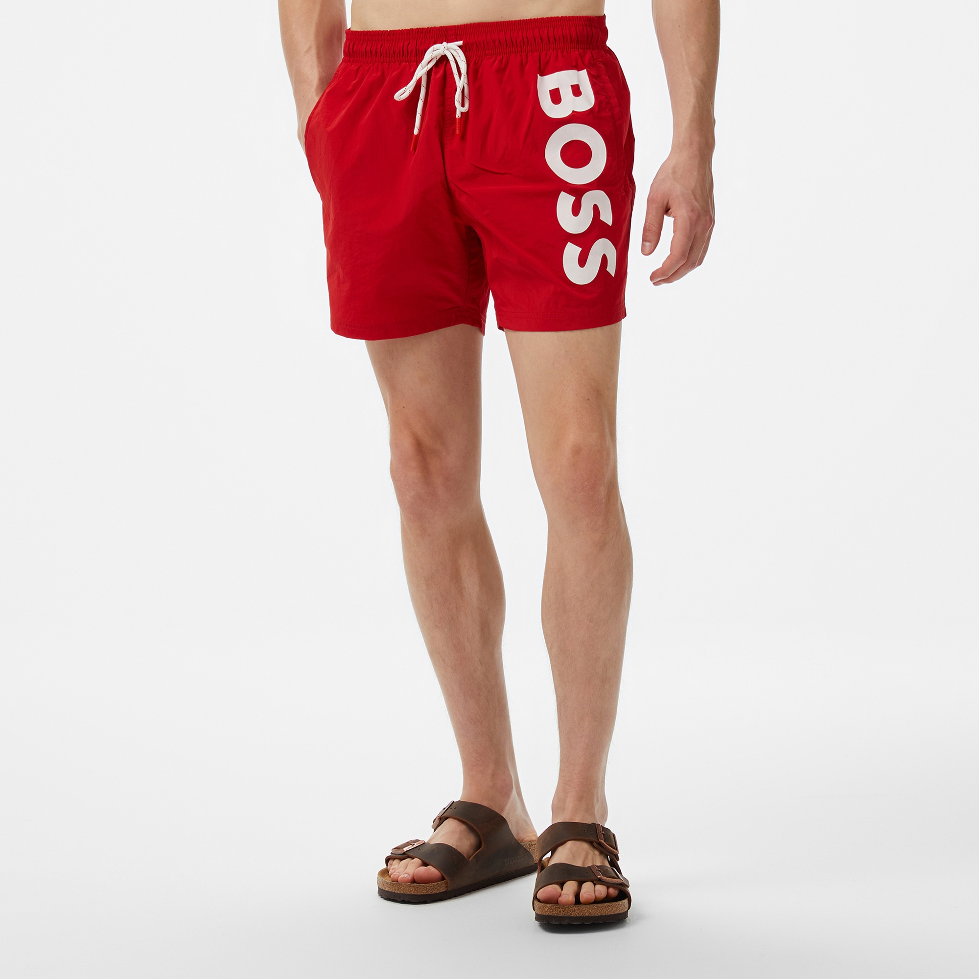 Boss Octopus Erkek Kırmızı Mayo Şort