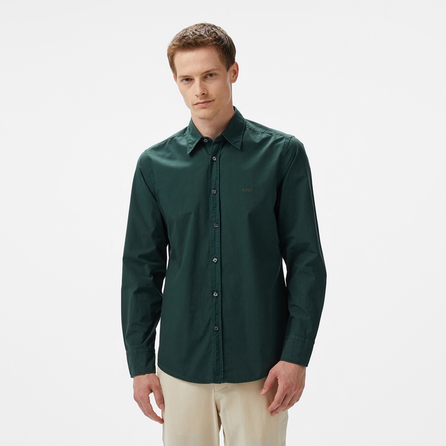  Boss Relegant 6 Erkek Yeşil Gömlek