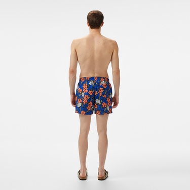  Boss Piranha Erkek Mavi Mayo Şort