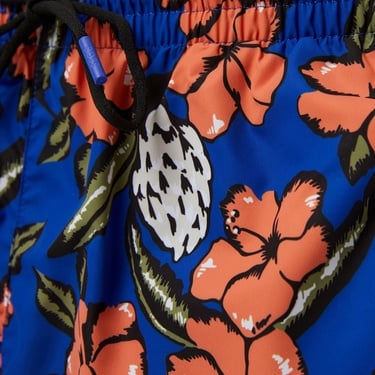  Boss Piranha Erkek Mavi Mayo Şort