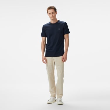  Boss Tales Erkek Mavi T-Shirt