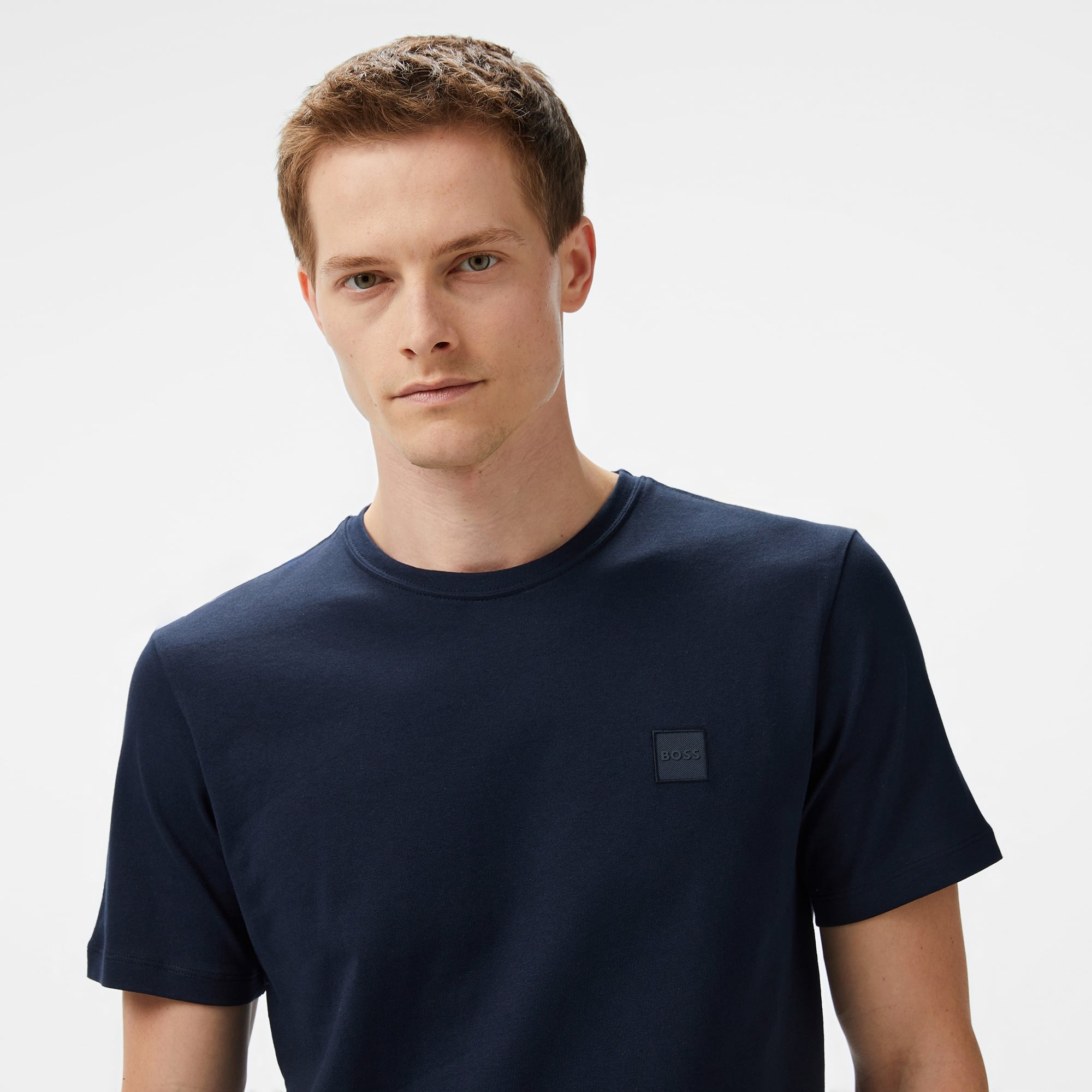 Boss Tales Erkek Mavi T-Shirt