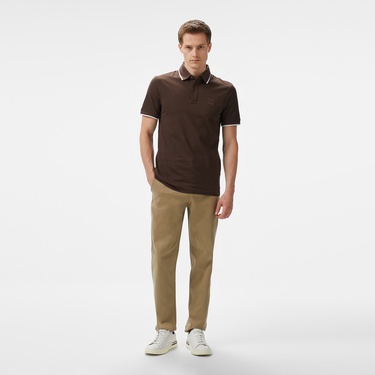  Boss Passertip Erkek Kahverengi Polo