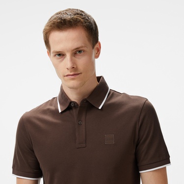 Boss Passertip Erkek Kahverengi Polo