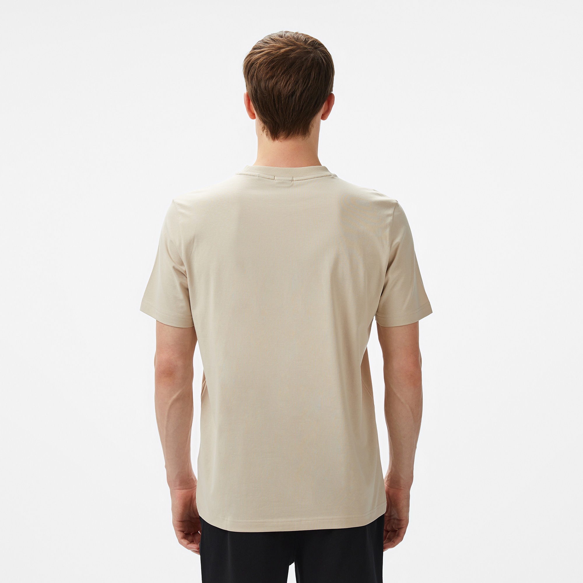 Boss Erkek Bej T-Shirt