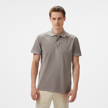  Boss Prime Erkek Gri Polo