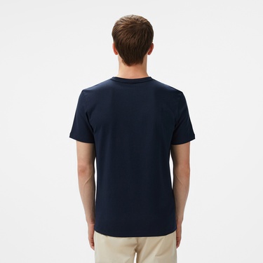  Boss Tales Erkek Mavi T-Shirt