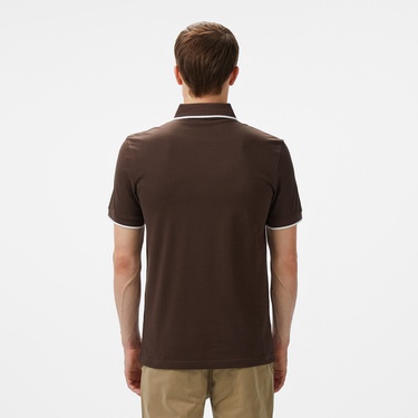  Boss Passertip Erkek Kahverengi Polo