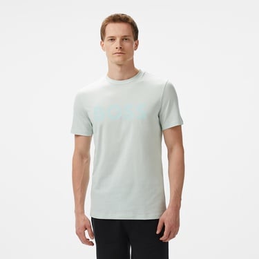  Boss Thinking Erkek Mavi T-Shirt