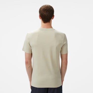  Boss Thinking Erkek Bej T-Shirt