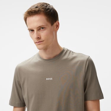  Boss Erkek Bej T-Shirt