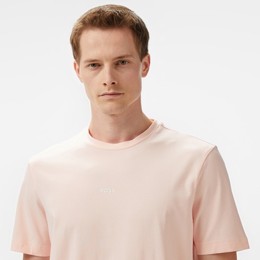  Boss Erkek Pembe T-Shirt