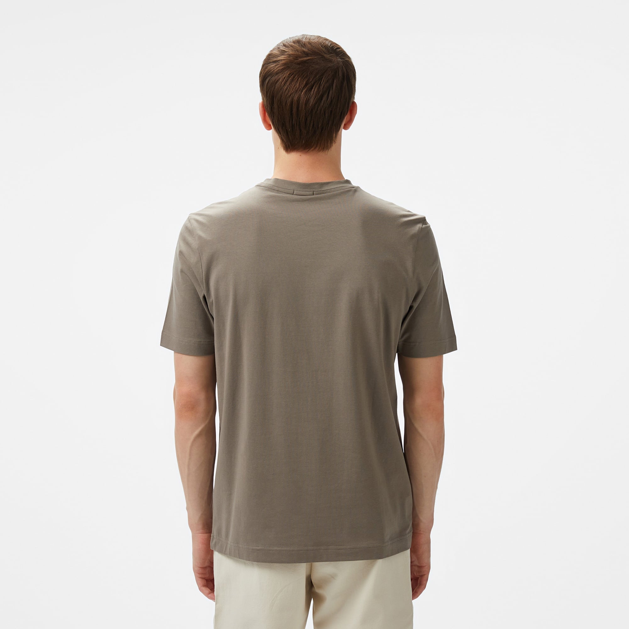 Boss Erkek Bej T-Shirt