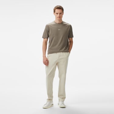  Boss Erkek Bej T-Shirt