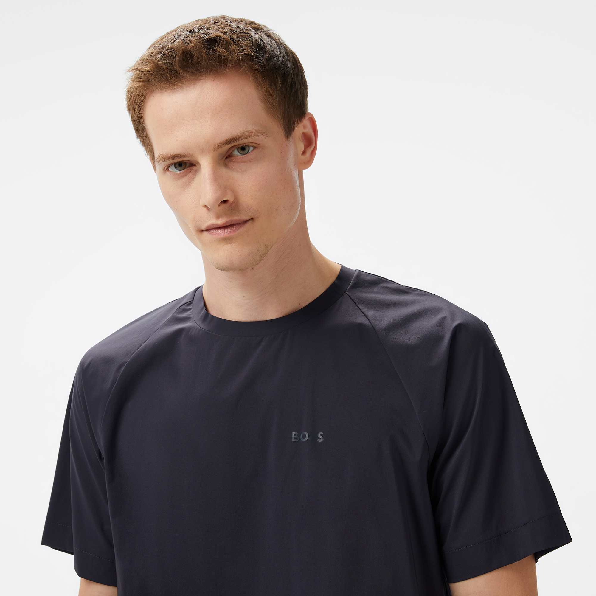 Boss Lompoul Erkek Lacivert T-Shirt