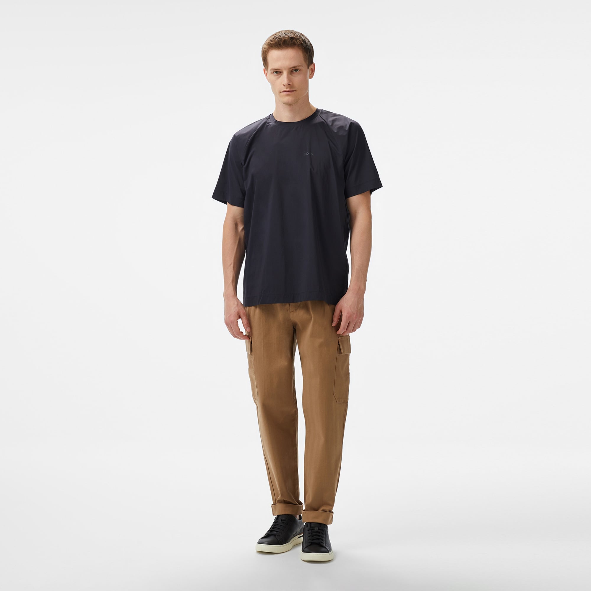 Boss Lompoul Erkek Lacivert T-Shirt