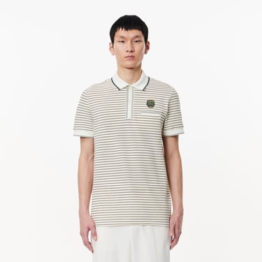  Lacoste Erkek Beyaz Polo