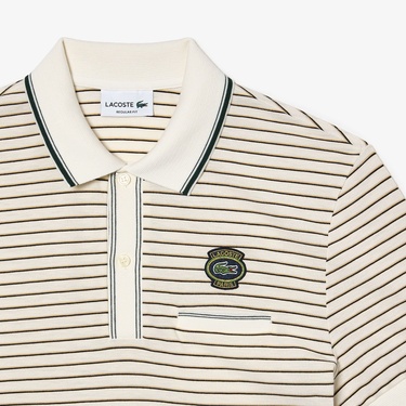  Lacoste Erkek Beyaz Polo