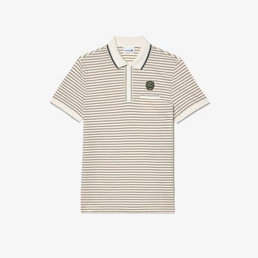  Lacoste Erkek Beyaz Polo