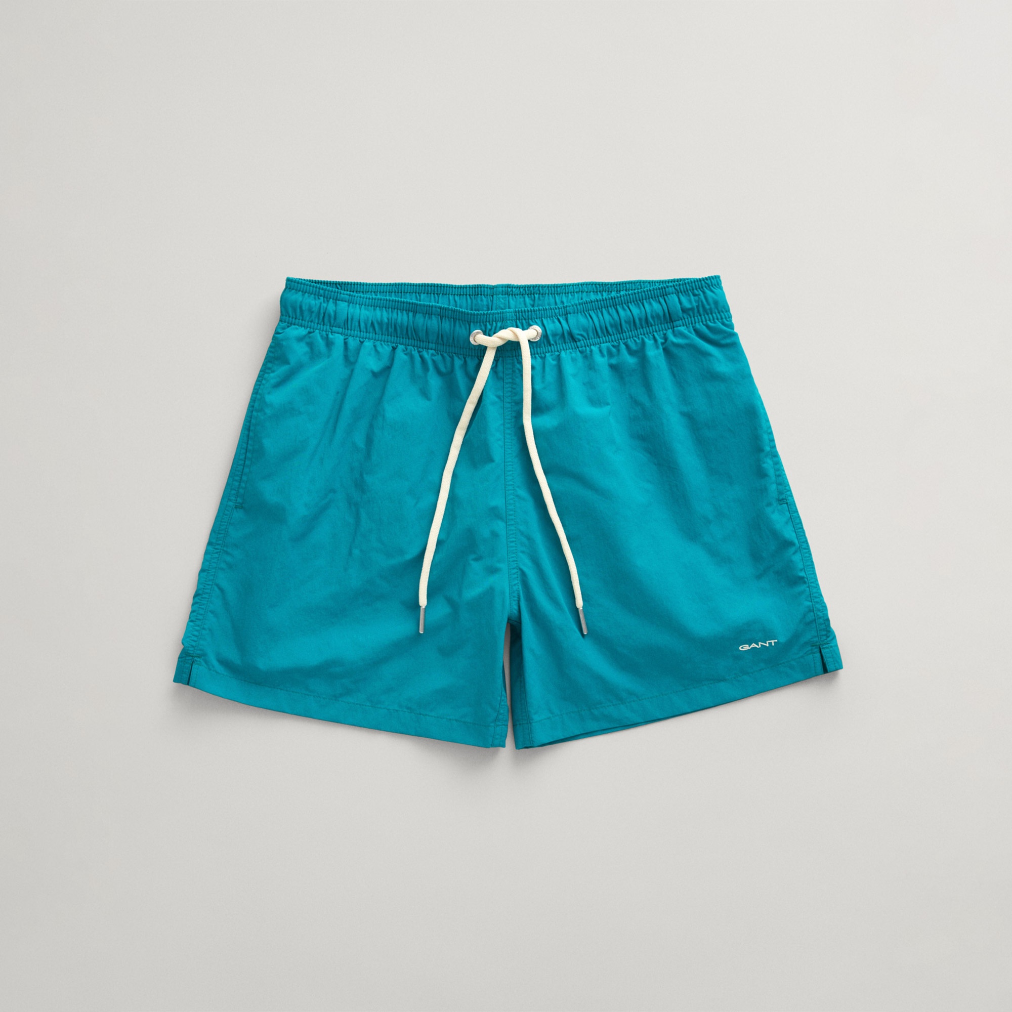 GANT Erkek Mavi Regular Fit Logolu Mayo Şort