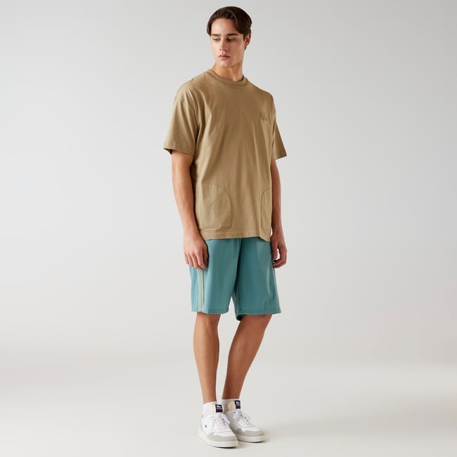  Lacoste x House of SuperStep Erkek Beyaz/Krem Şort