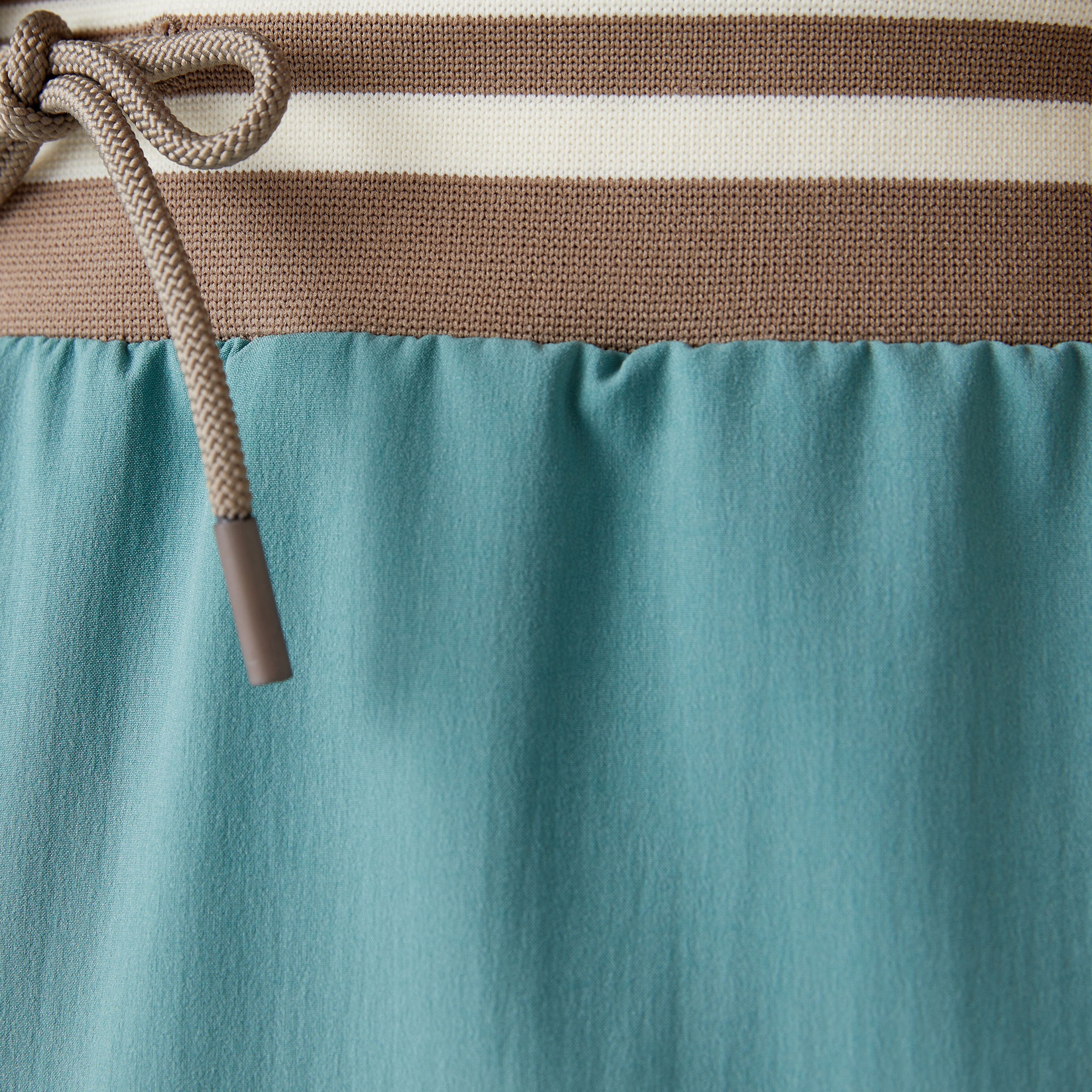 Lacoste x House of SuperStep Erkek Beyaz/Krem Şort