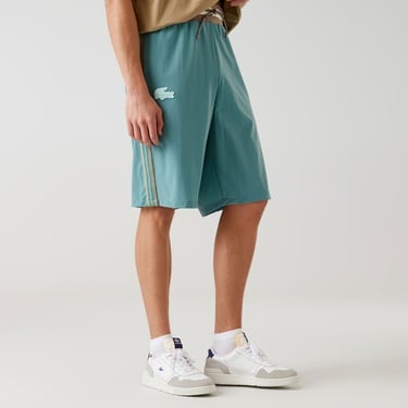  Lacoste x House of SuperStep Erkek Beyaz/Krem Şort