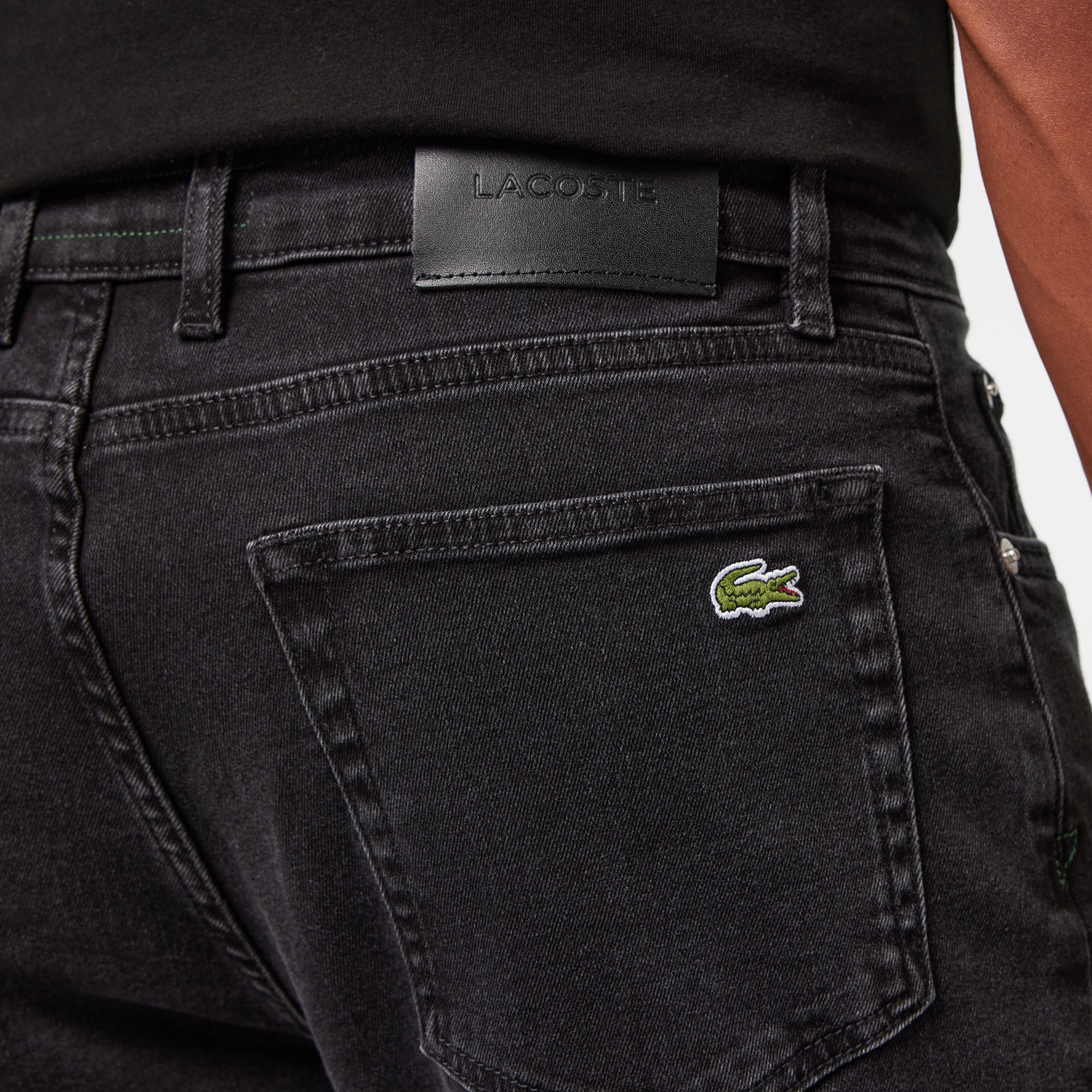 Lacoste Erkek Siyah Pantolon