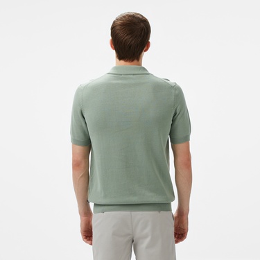  Nautica Erkek Yeşil Classic Fit Triko