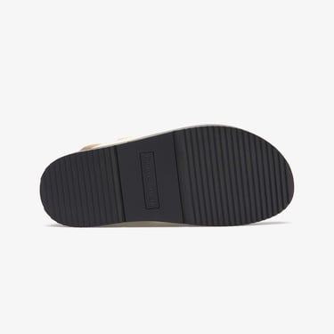  Tommy Hilfiger Leather Sporty Kadın Bej Sandalet