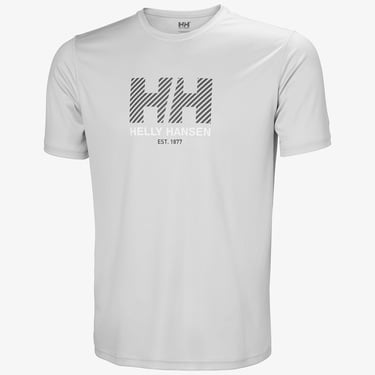  Helly Hansen Hh Tech Graphic 2.0  Erkek Gri T-shirt