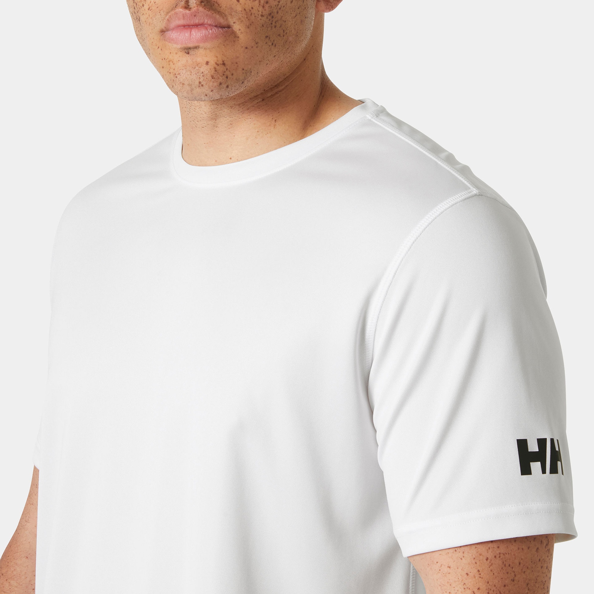 Helly Hansen Hh Tech  2.0  Erkek Beyaz T-shirt