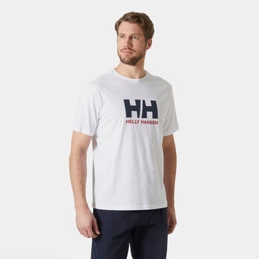  Helly Hansen Hh Logo 3.0  Erkek Beyaz T-shirt