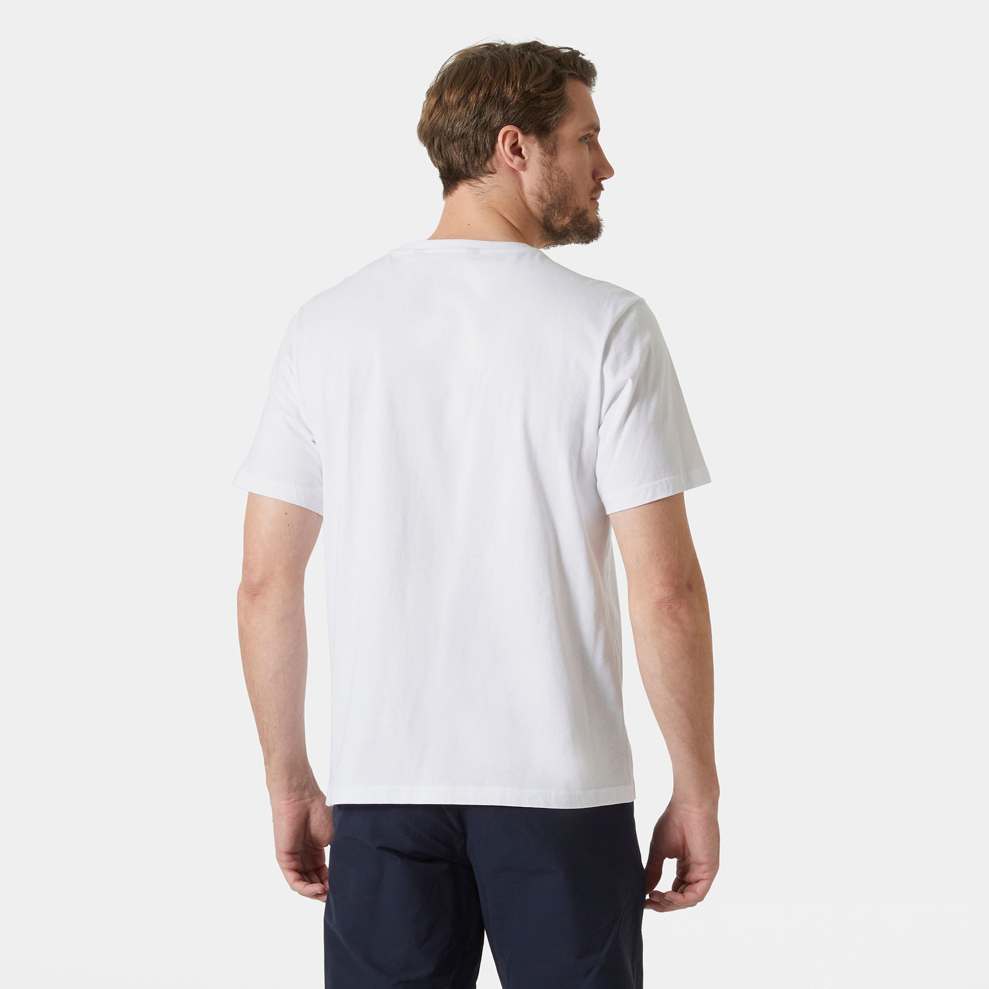 Helly Hansen Hh Logo 3.0  Erkek Beyaz T-shirt