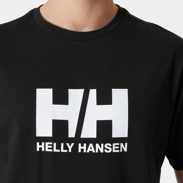  Helly Hansen Hh Logo 3.0  Erkek Siyah T-shirt