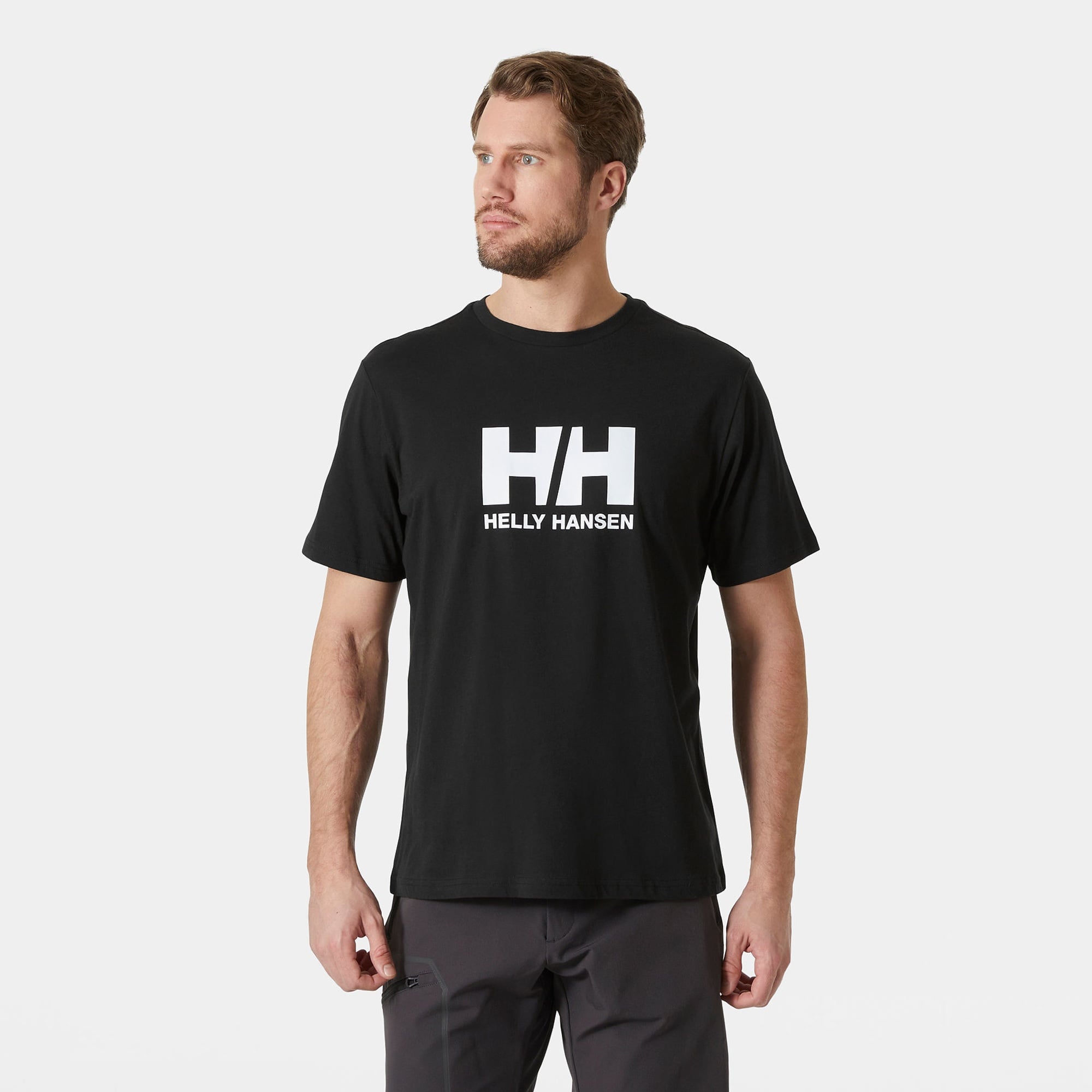 Helly Hansen Hh Logo 3.0  Erkek Siyah T-shirt
