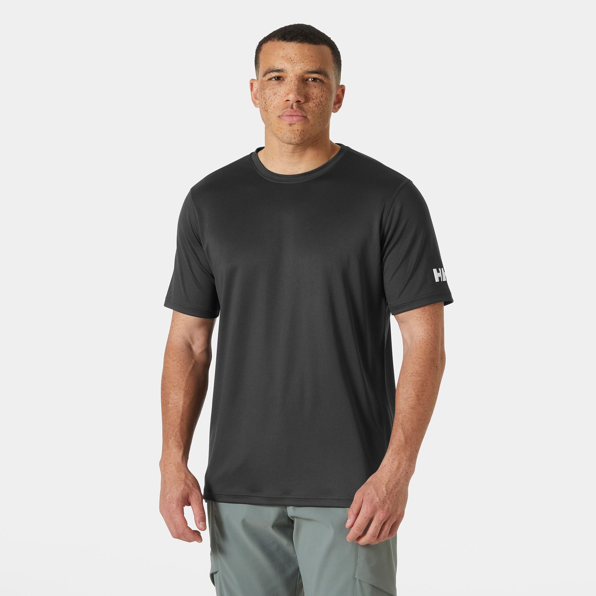 Helly Hansen Hh Tech  2.0  Erkek Siyah T-shirt