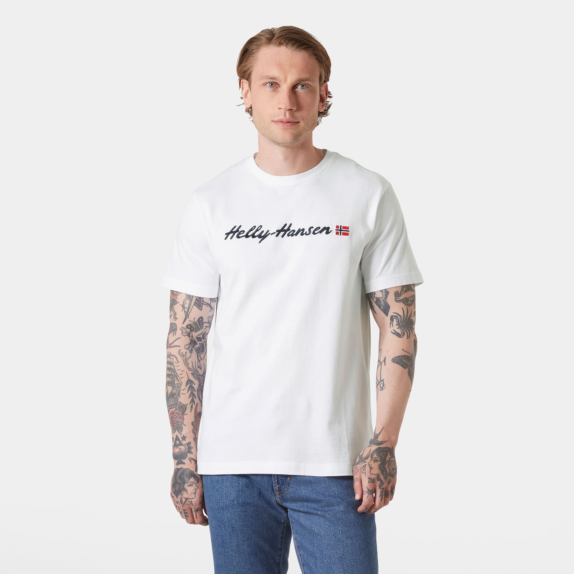 Helly Hansen Core Graphic 2.0  Erkek Beyaz T-shirt