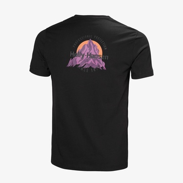  Helly Hansen Core Graphic 2.0  Erkek Siyah T-shirt