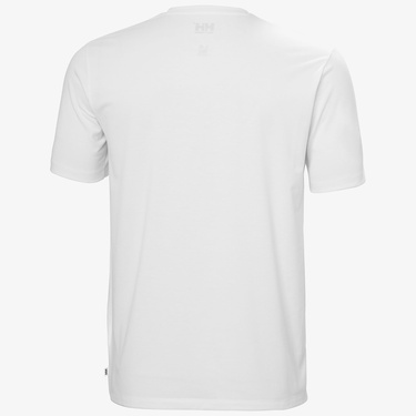  Helly Hansen Skog Recycled Graphic Erkek Beyaz T-shirt