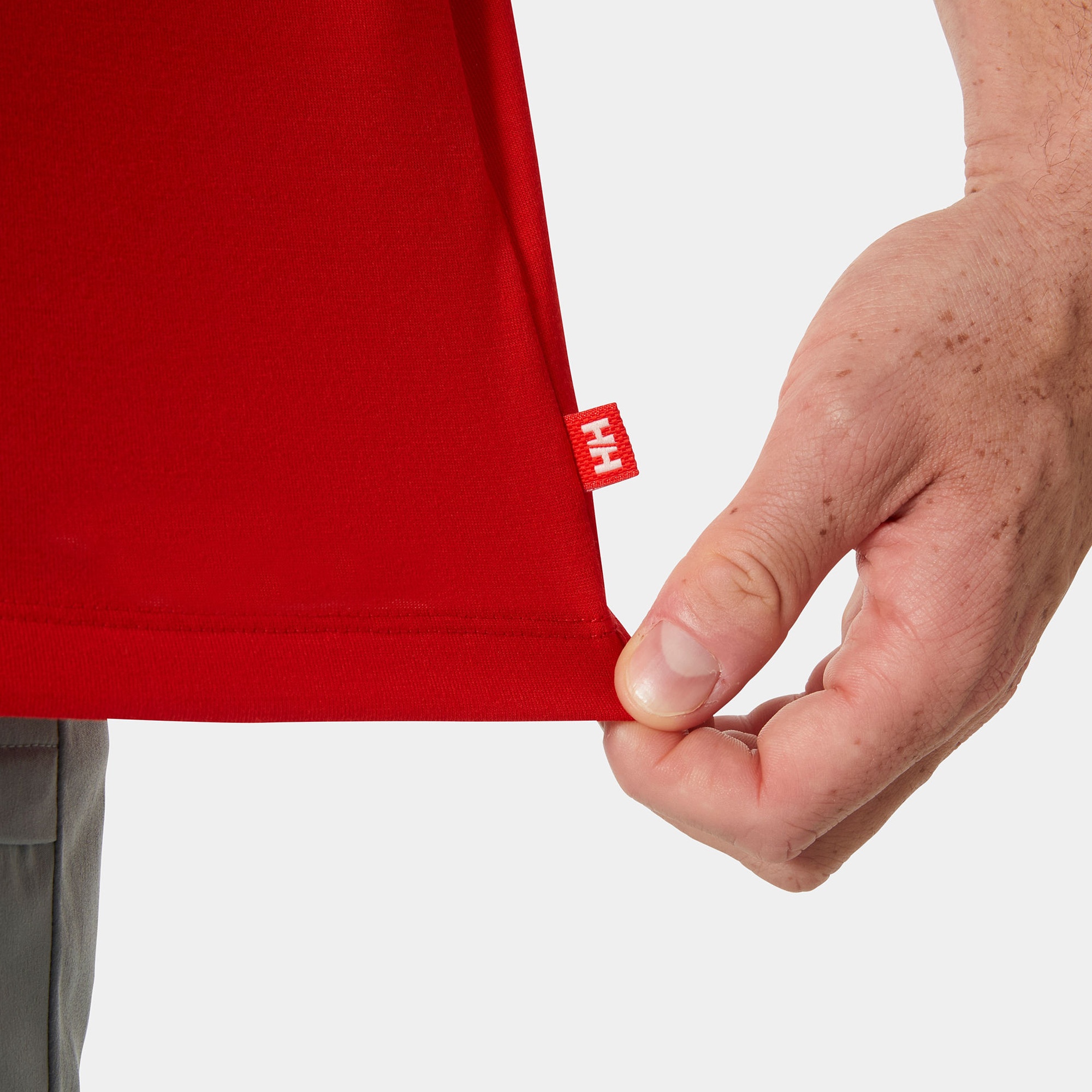 Helly Hansen Skog Recycled Graphic Erkek Kırmızı T-shirt