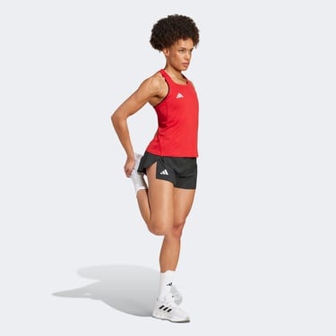  adidas Adizero Essentials Split Kadın Siyah Koşu Şortu