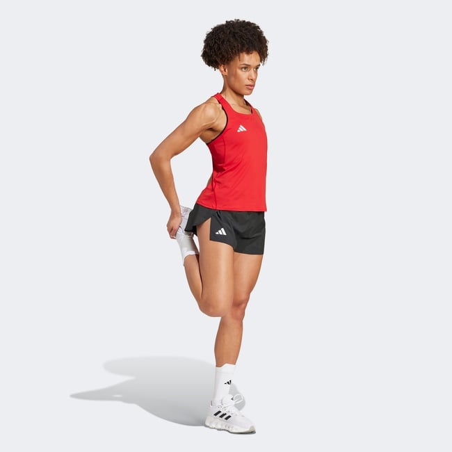  adidas Adizero Essentials Split Kadın Siyah Koşu Şortu