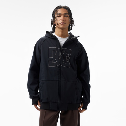  DC Spectrum Softshell Erkek Siyah Mont