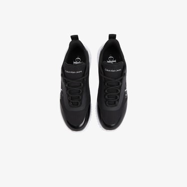  Calvin Klein Eva Runner Low Lace Mix Kadın Siyah Sneaker