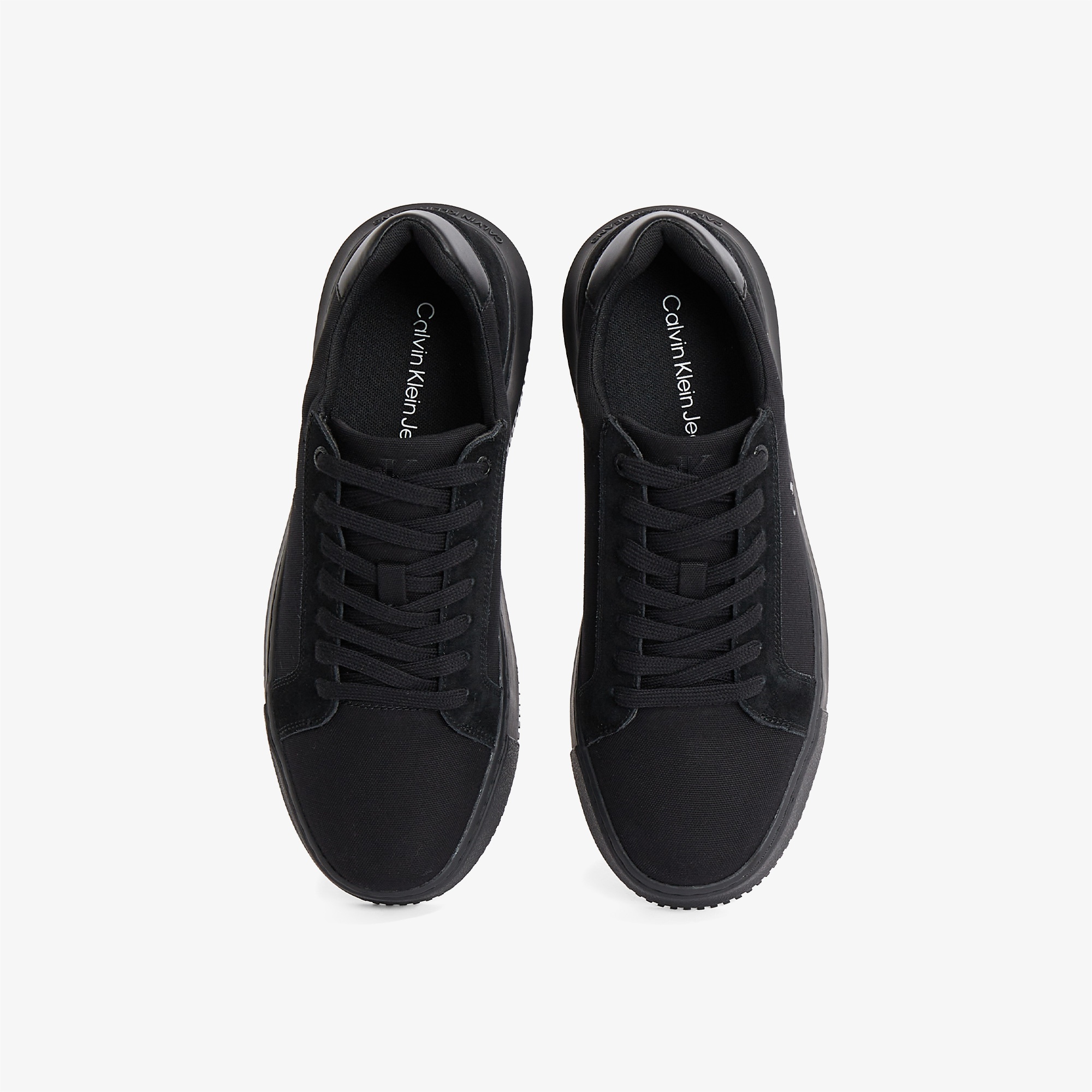 Calvin Klein Chunky Cupsole Canvas Erkek Siyah Sneaker