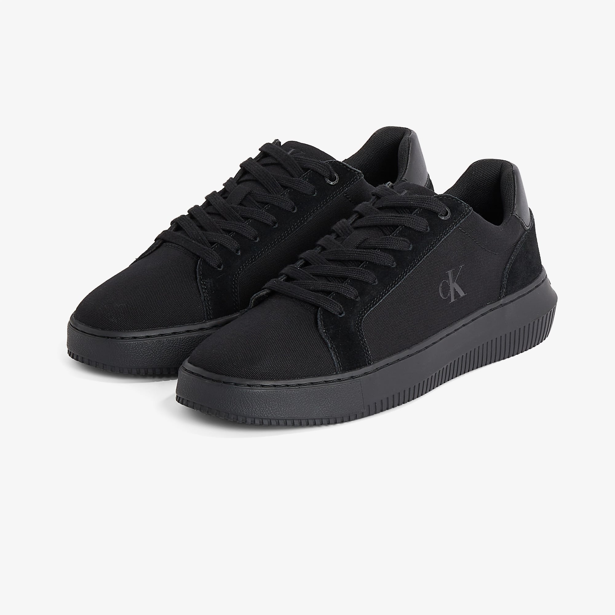 Calvin Klein Calvin Klein Chunky Cupsole Canvas Erkek Siyah Sneaker | FashFed Siyah - 3. görsel