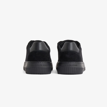  Calvin Klein Chunky Cupsole Canvas Erkek Siyah Sneaker