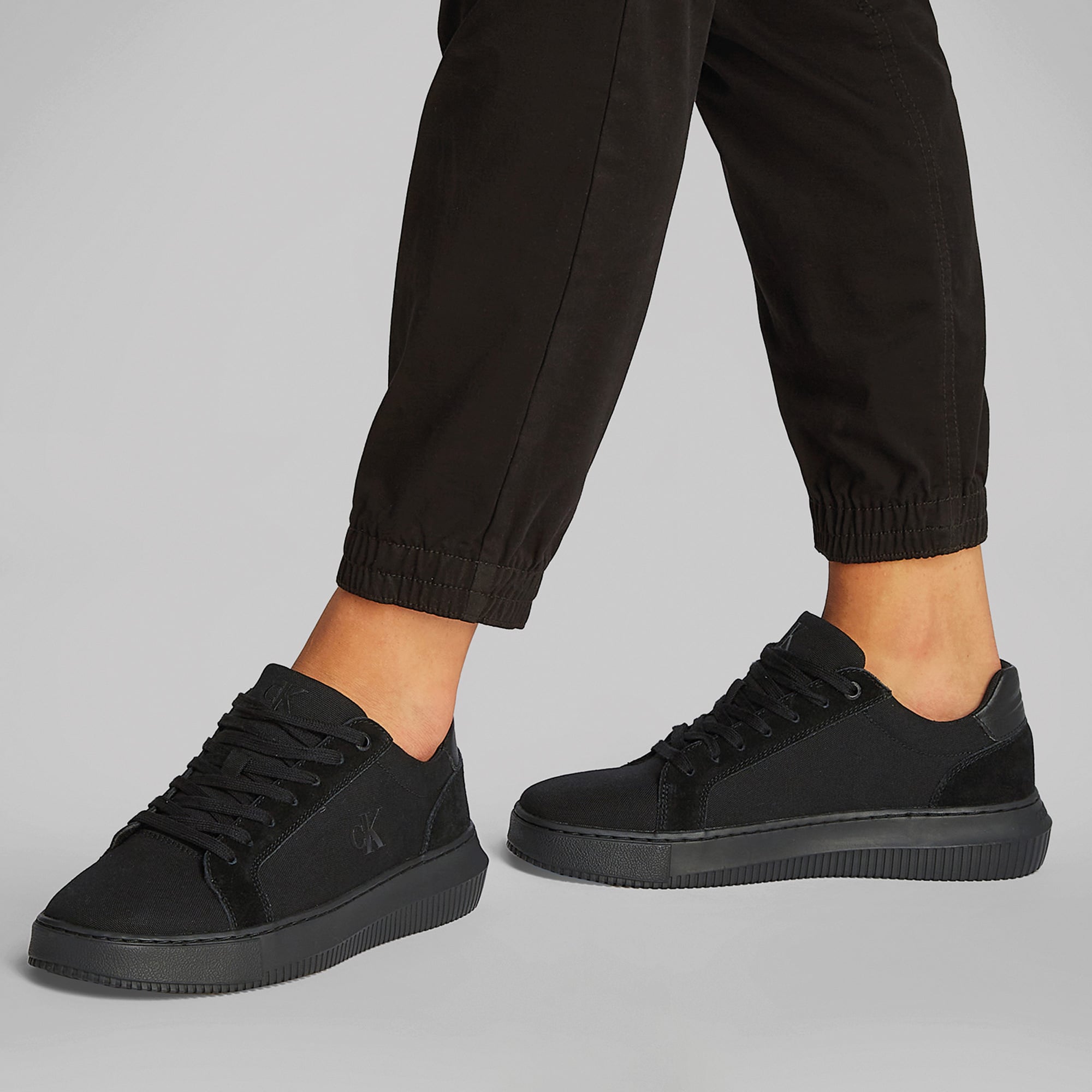 Calvin Klein Calvin Klein Chunky Cupsole Canvas Erkek Siyah Sneaker | FashFed Siyah - 7. görsel