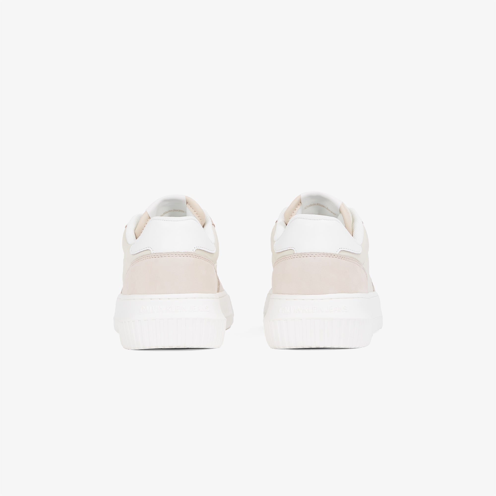 Calvin Klein Chunky Cupsole Low Mix Kadın Beyaz Sneaker